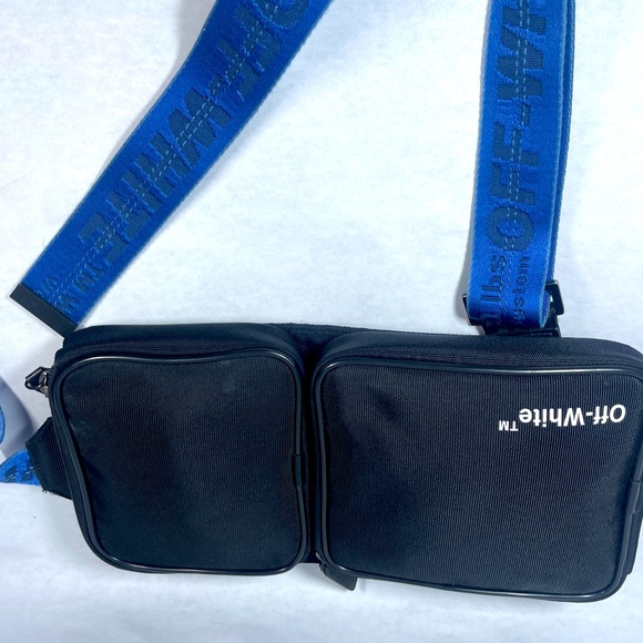 ******SOLD*****Off-White Authentic CrossBody Sling Bag Custom 1-of-1 - Picture 7 of 9
